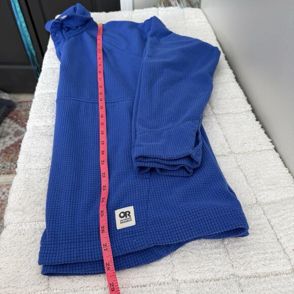 Outdoor Research Women's XL Blue Sweater Trail Mix Waffle Knit Athleisure Trails - Picture 12 of 15